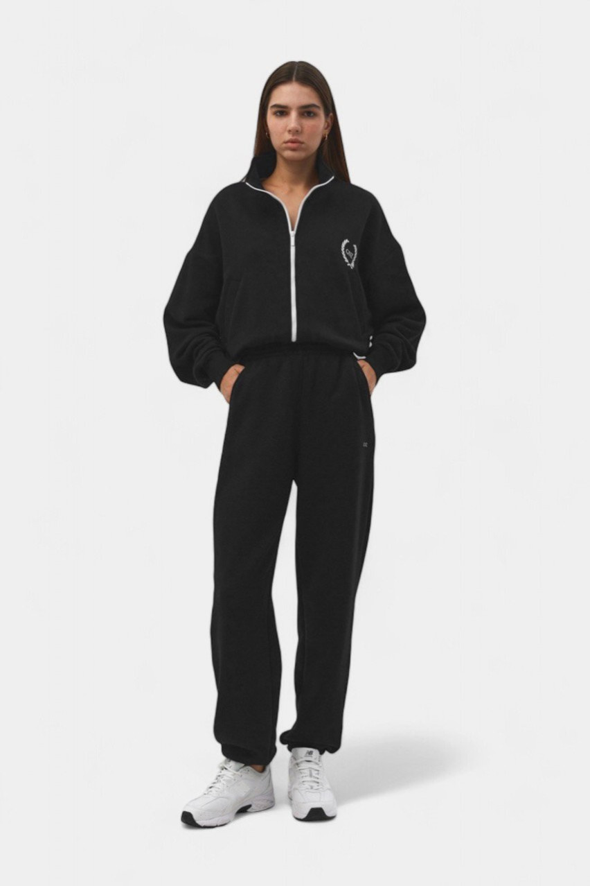 Чорні спортивні штани 80ʼ SS24_P80'_Black GNZ