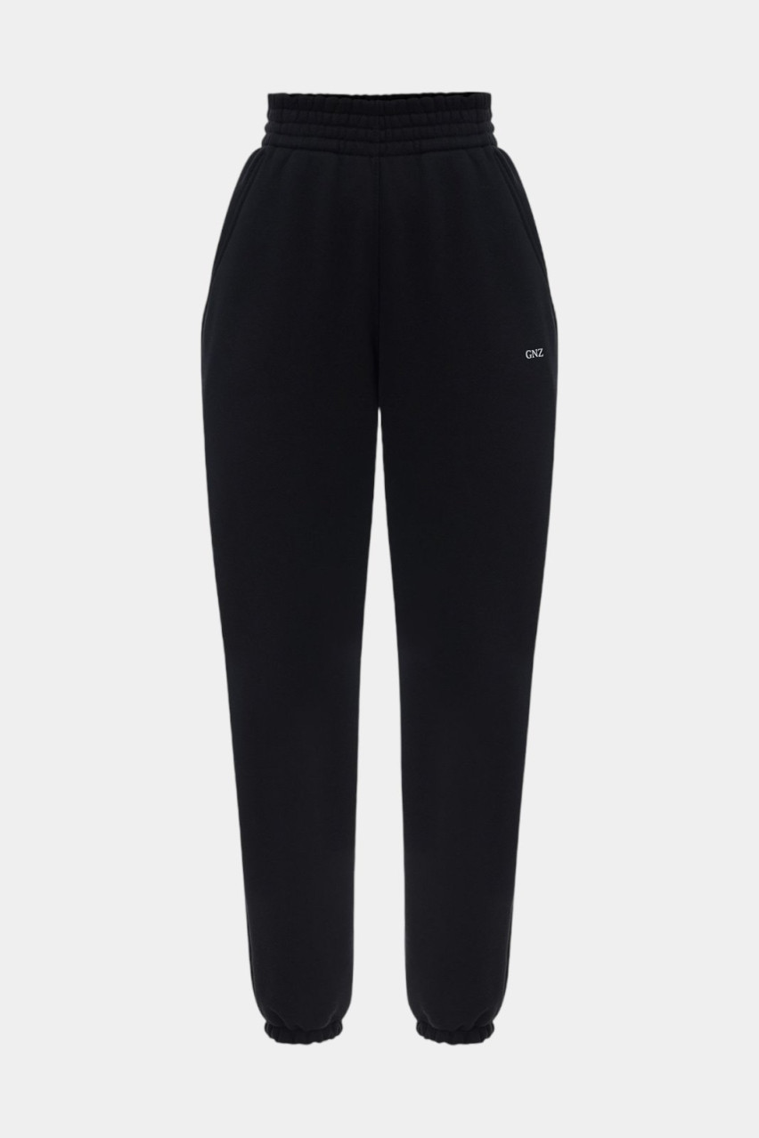 Чорні спортивні штани 80ʼ SS24_P80'_Black GNZ