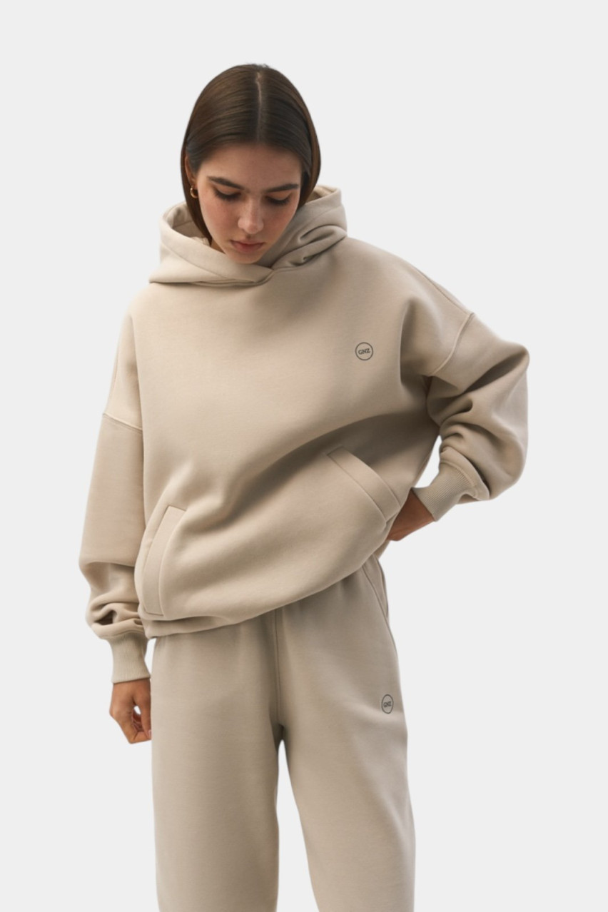 Бежеве худі Permanent Collection SS22-23РС_HW_Sand GNZ