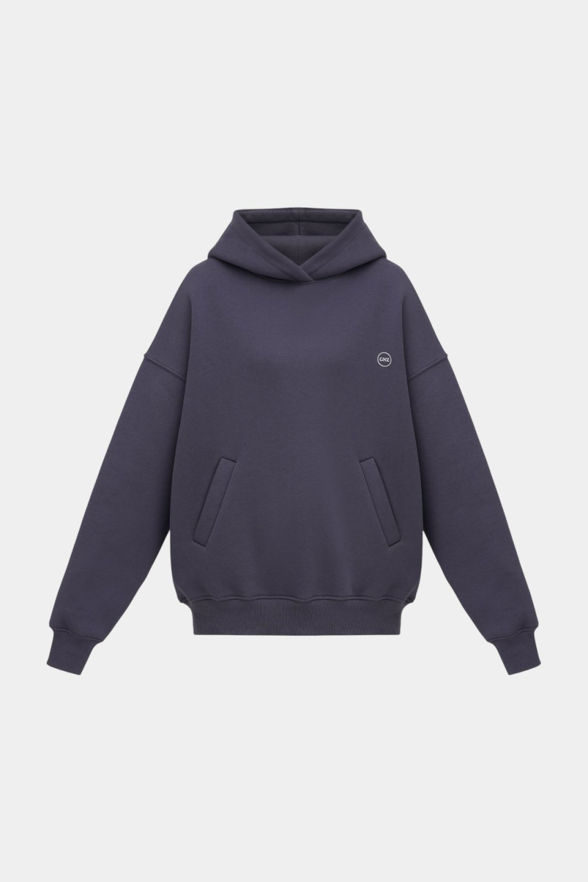 Графитовое худи Permanent Collection SS22-23РС_HW_Storm GNZ