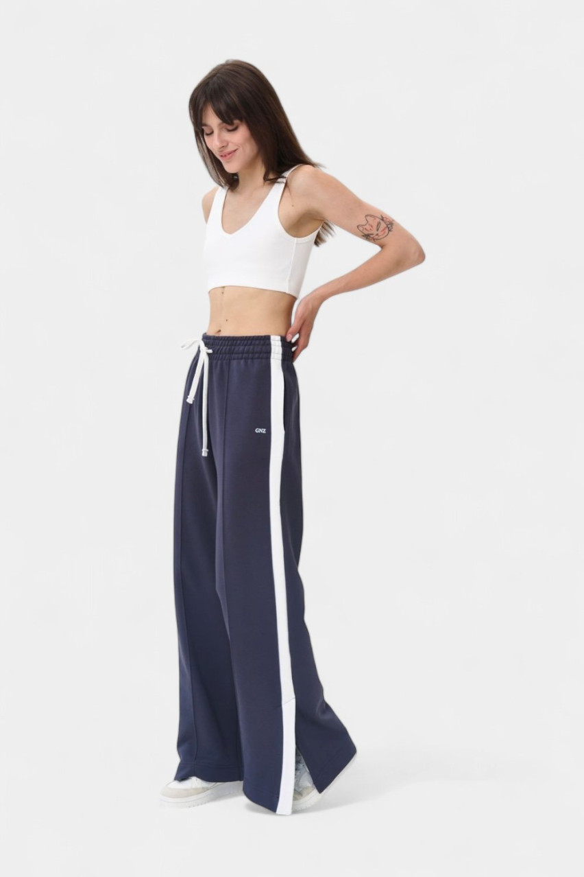 Графітові спортивні штани Gala з лампасами SS24_strG_Storm GNZ