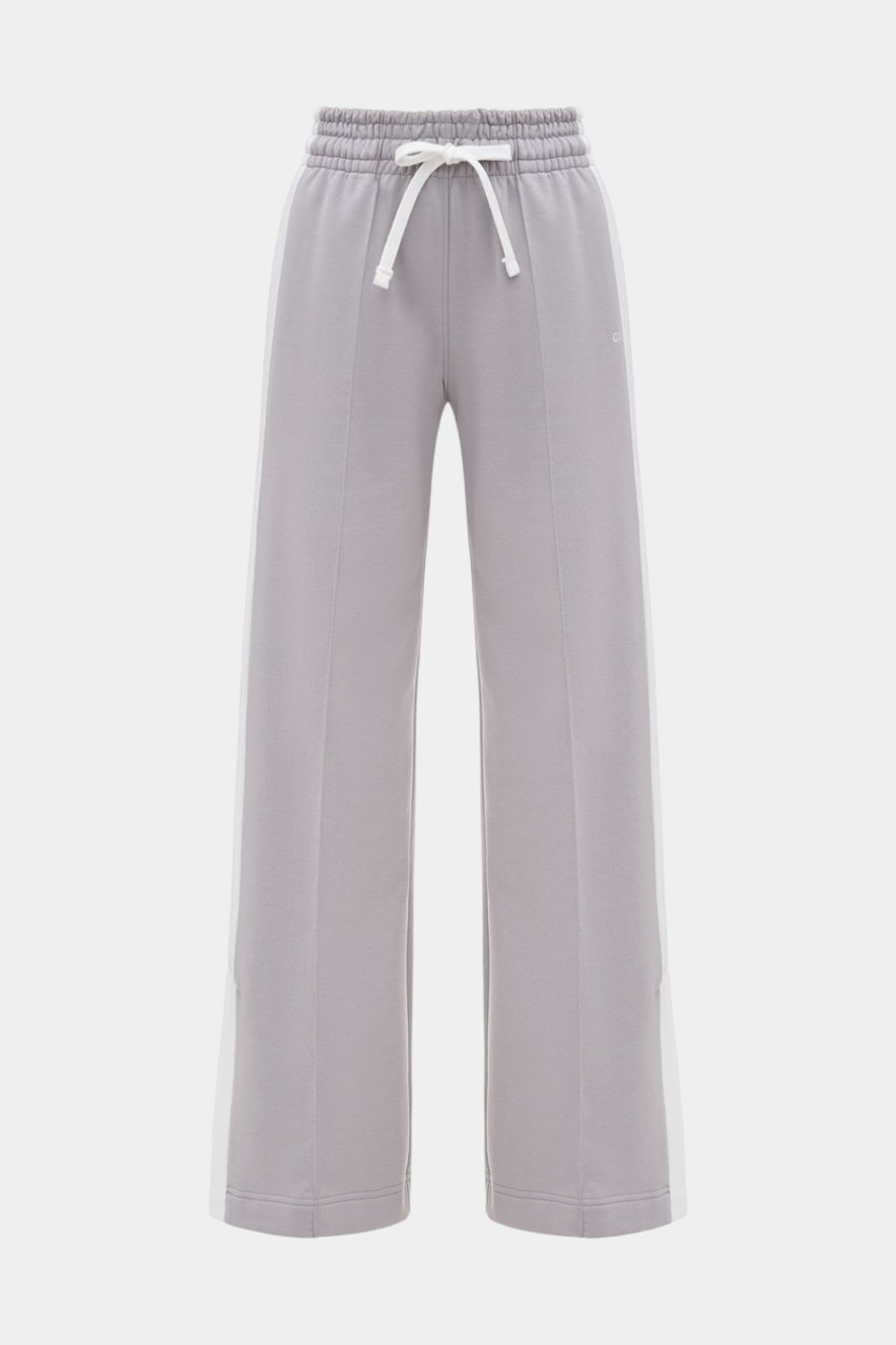 Сиреневые спортивные штаны Gala с лампасами SS24_strG_Steel GNZ