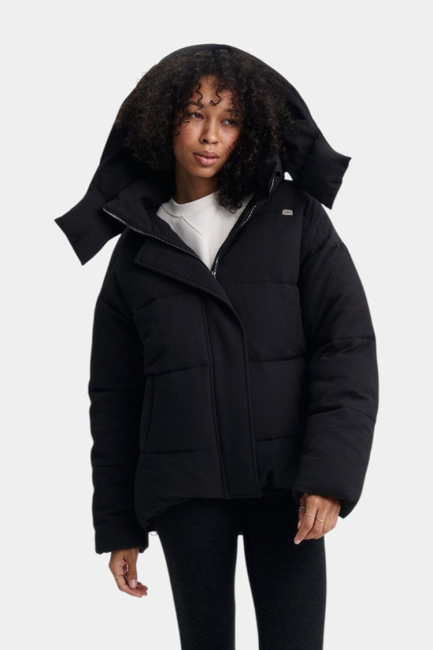 Черный пуховик Black Sugar Long FW24-25_Long_Sugar_Black GNZ