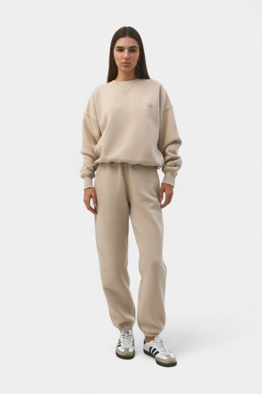 Бежевый свитшот Permanent collection SS22-23РС_SW_Sand GNZ