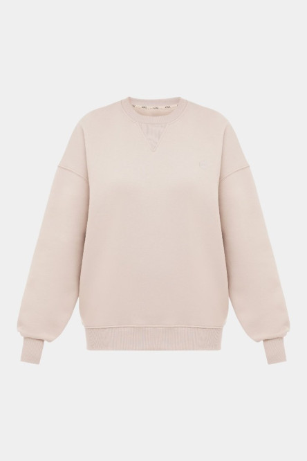 Бежевый свитшот Permanent collection