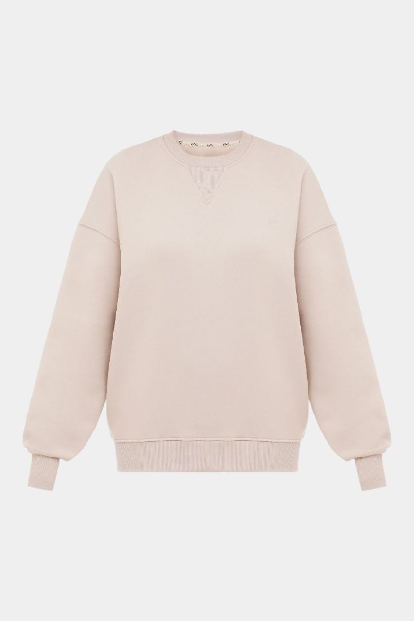 Бежевый свитшот Permanent collection SS22-23РС_SW_Sand GNZ