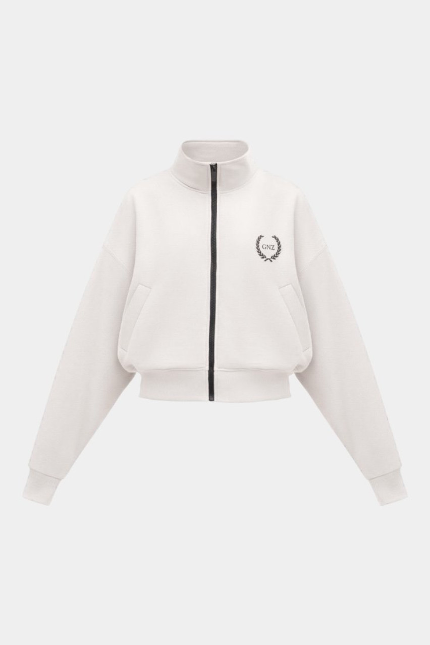 Молочний світшот 80' Short on zipper GNZ