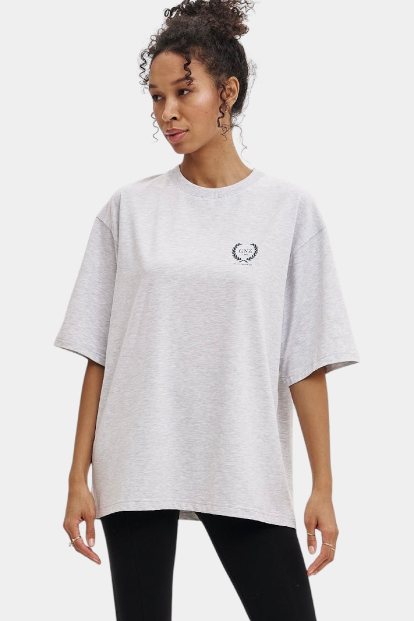 Серая оверсайз футболка Vintage GNZ