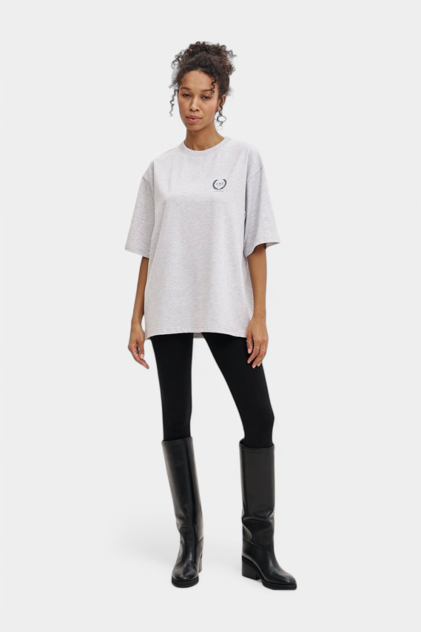 Серая оверсайз футболка Vintage GNZ