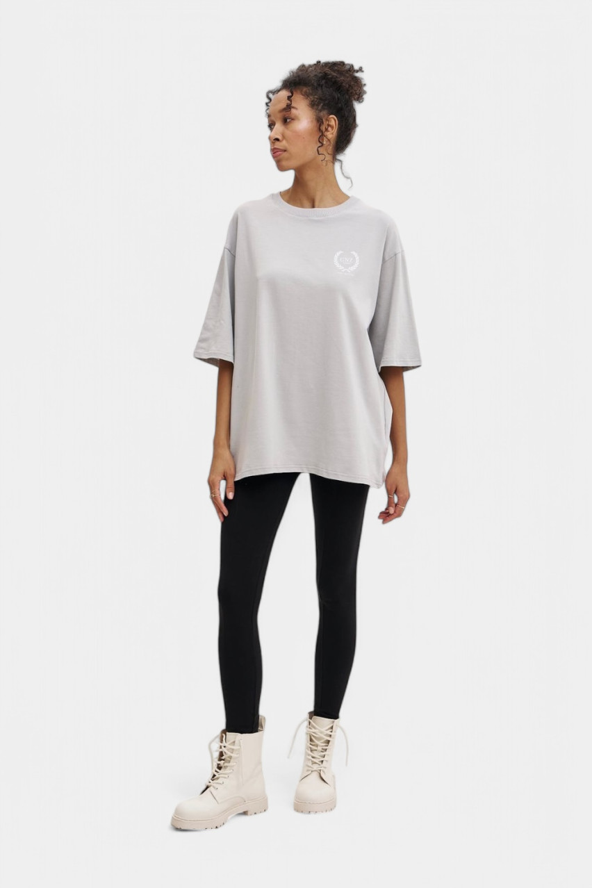 Серая оверсайз футболка Vintage GNZ