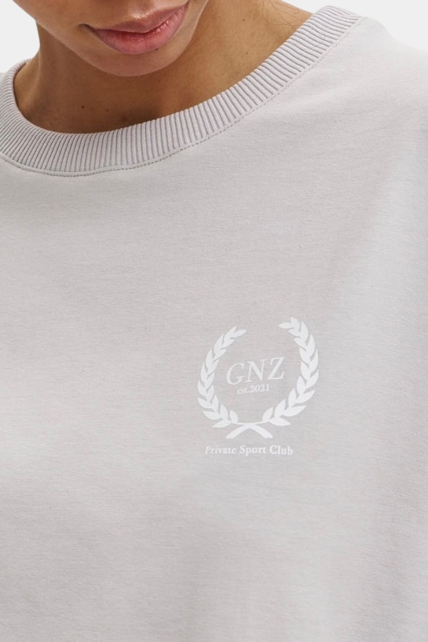 Серая оверсайз футболка Vintage GNZ