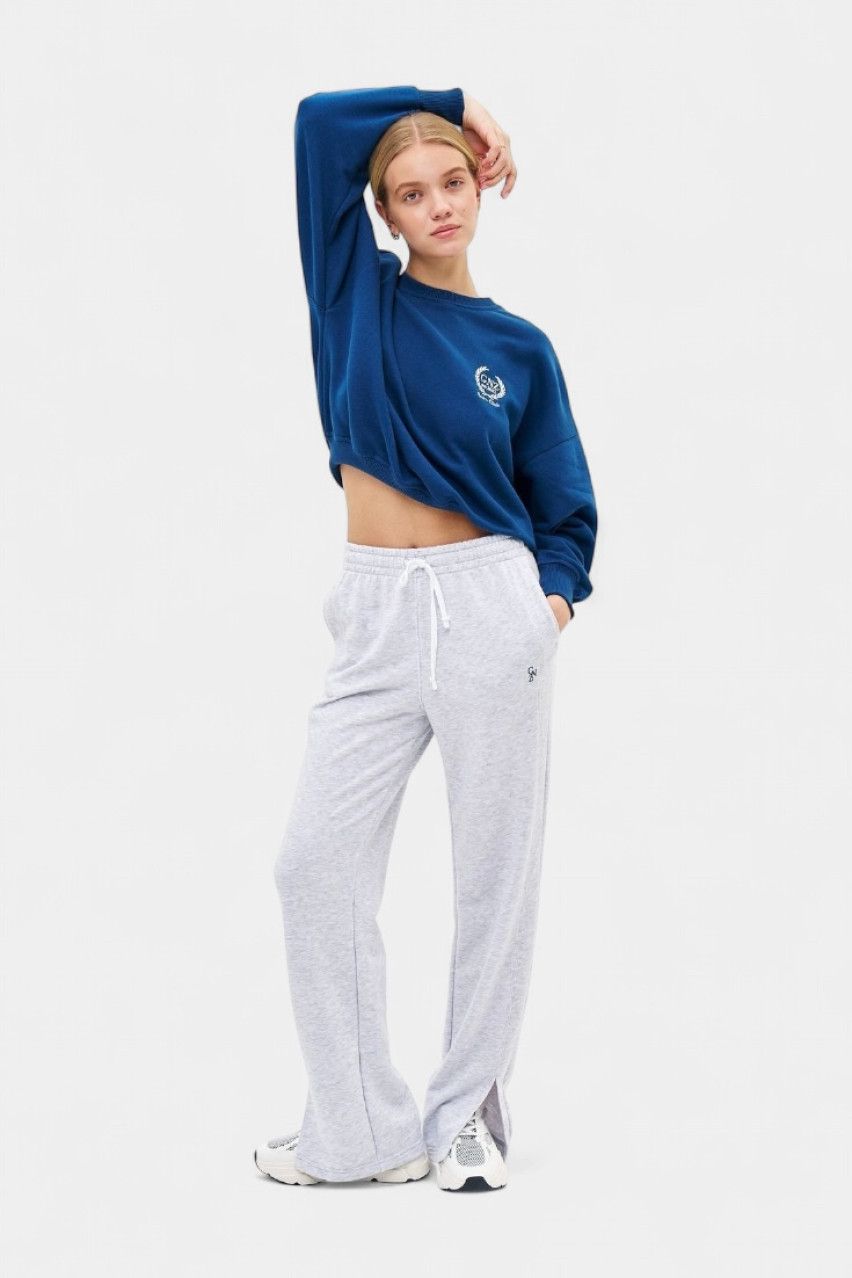 Сірі спортивні штани Elegance Straight GNZ