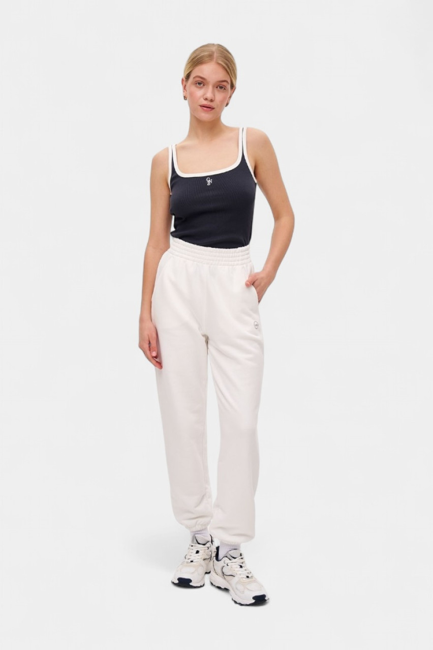 Графітова майка Coco з контрастним кантом GNZ