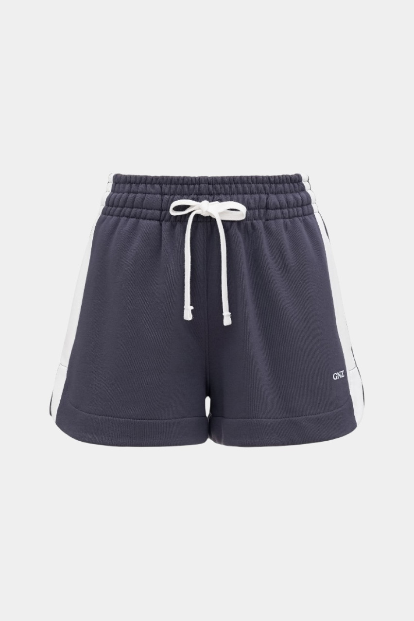 Графитовые шорты Gala Touch Point с лампасами GNZ