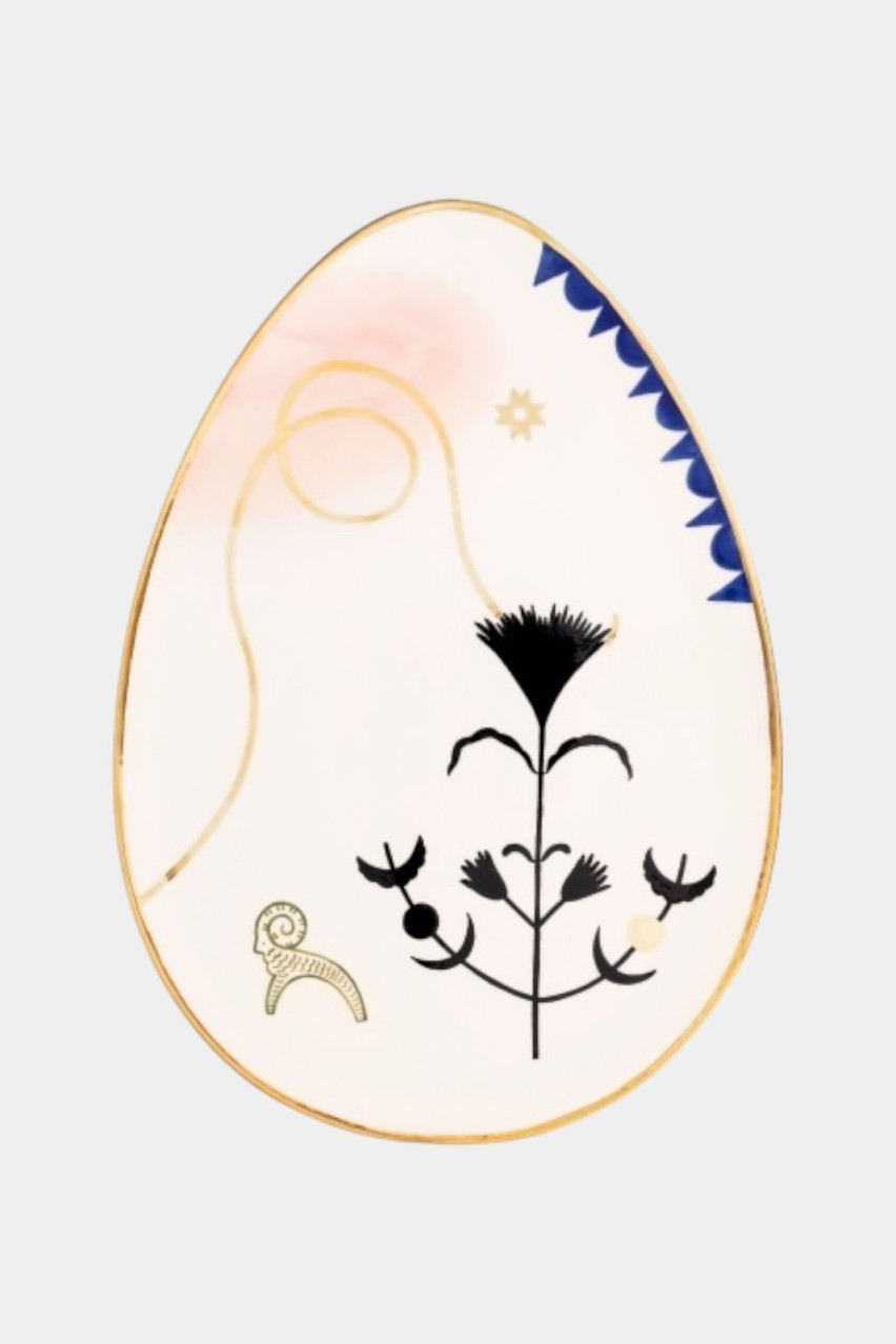 Тарелка "Весна" в форме яйца PL-203-EA GUNIA Project