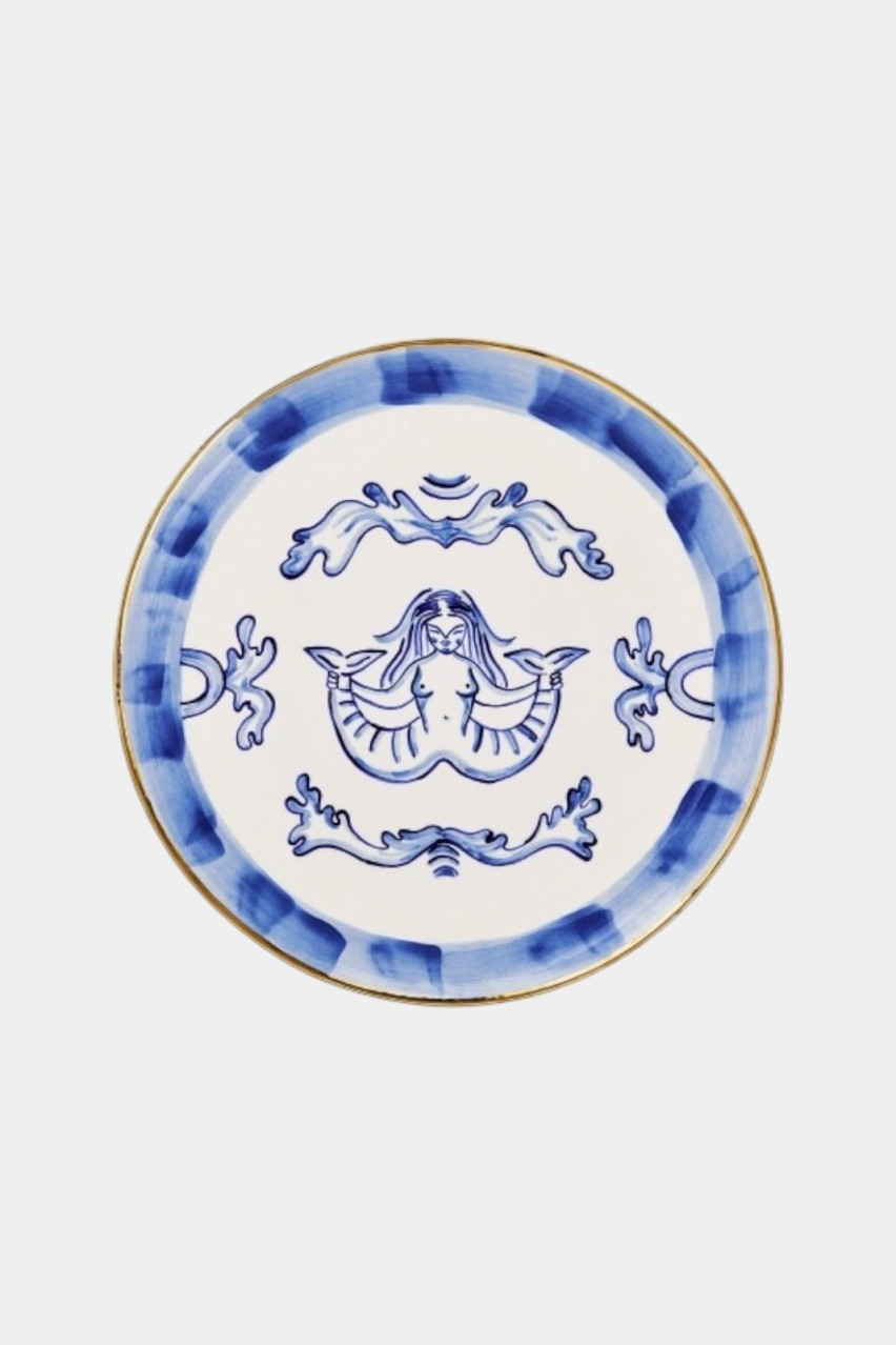 Керамическая тарелка с сиреной PL-001-MM-32 GUNIA Project