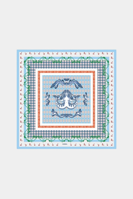 Шовкова хустка з сиреною