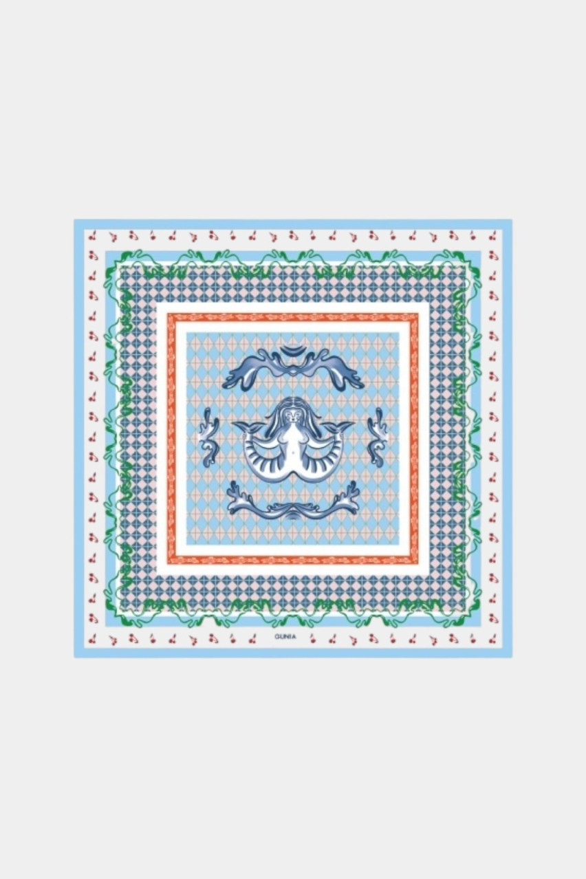 Шовкова хустка з сиреною HS-035-S-55 GUNIA Project