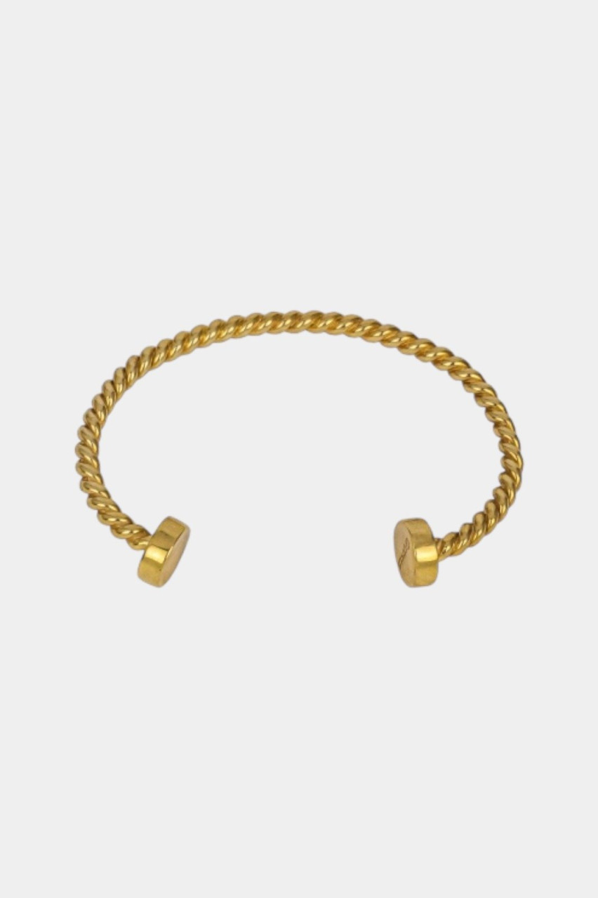 Позолочений браслет «Гривна» BR-003-UK GUNIA Project