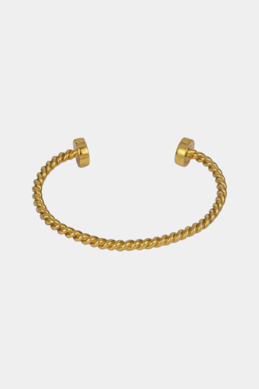 Позолочений браслет «Гривна» BR-003-UK GUNIA Project