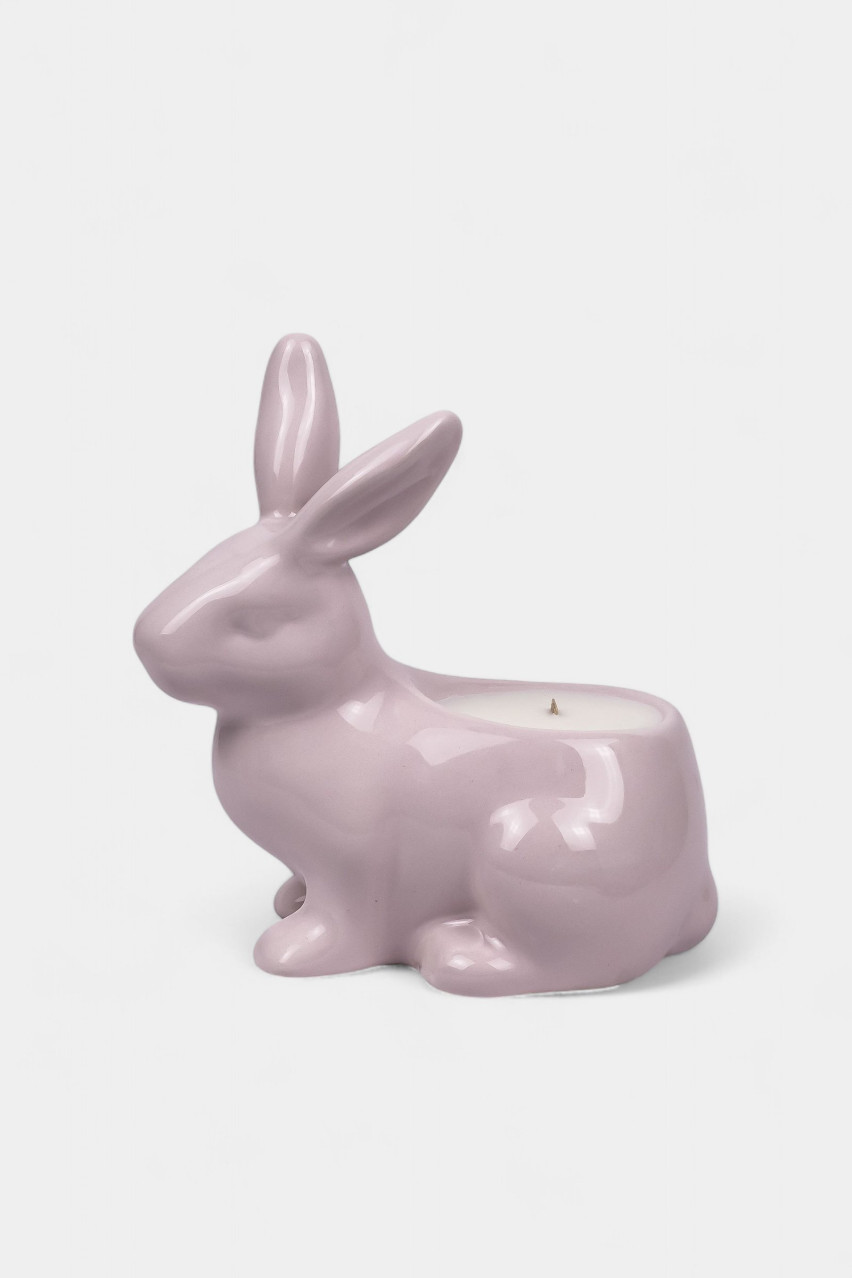 Розовая свеча «Заяц» SC-011-RP GUNIA Project