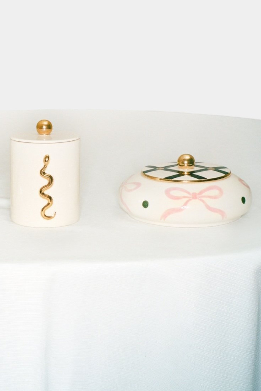 Сахарница с бантом SB-001-SN GUNIA Project (разноцветная)