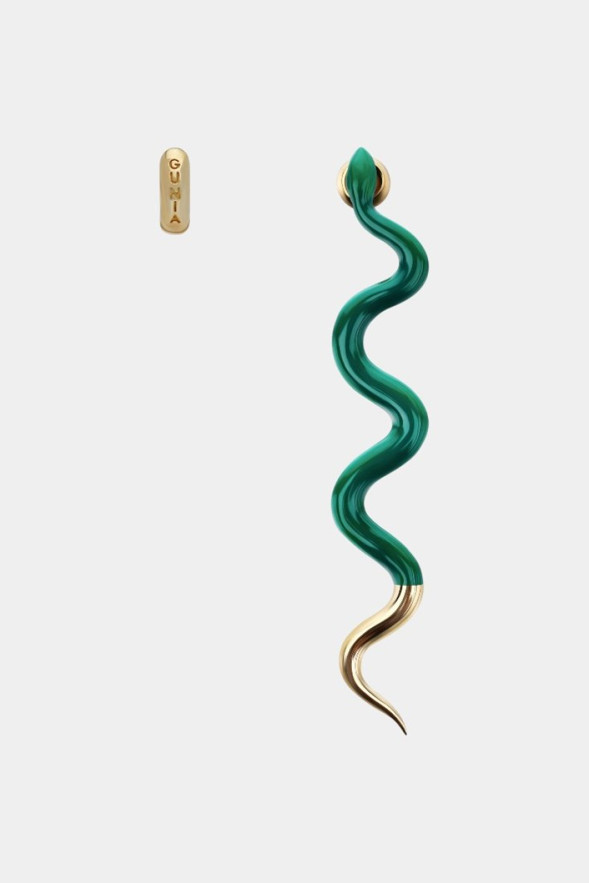 Зелена моносережка «Змія» EA-004-SN GUNIA Project