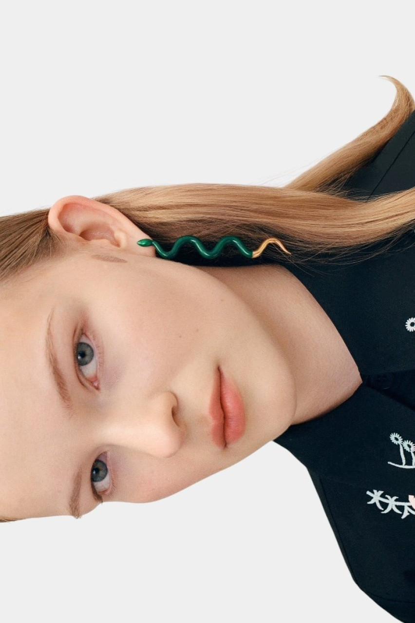 Зелена моносережка «Змія» EA-004-SN GUNIA Project