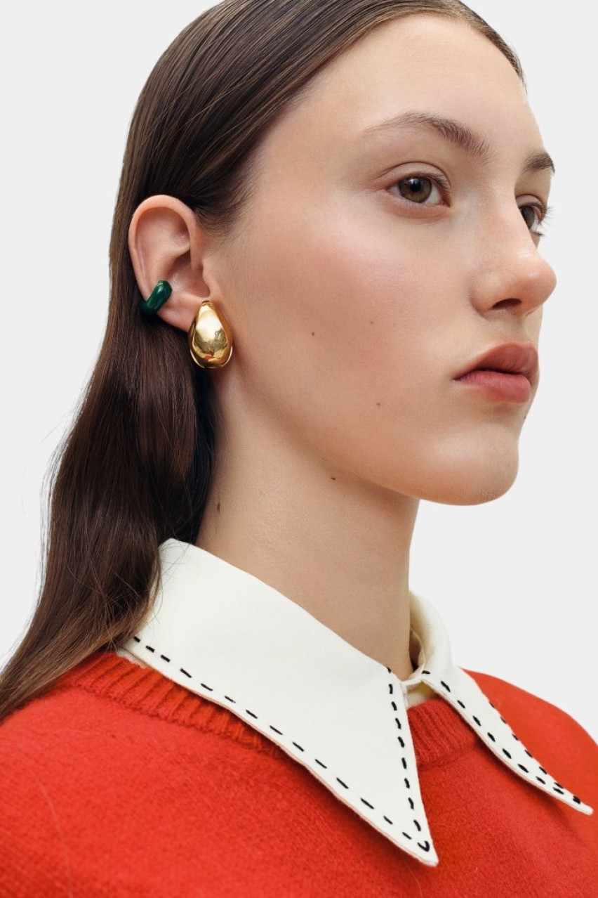 Позолочені сережки «Тіра» EA-001-SN GUNIA Project