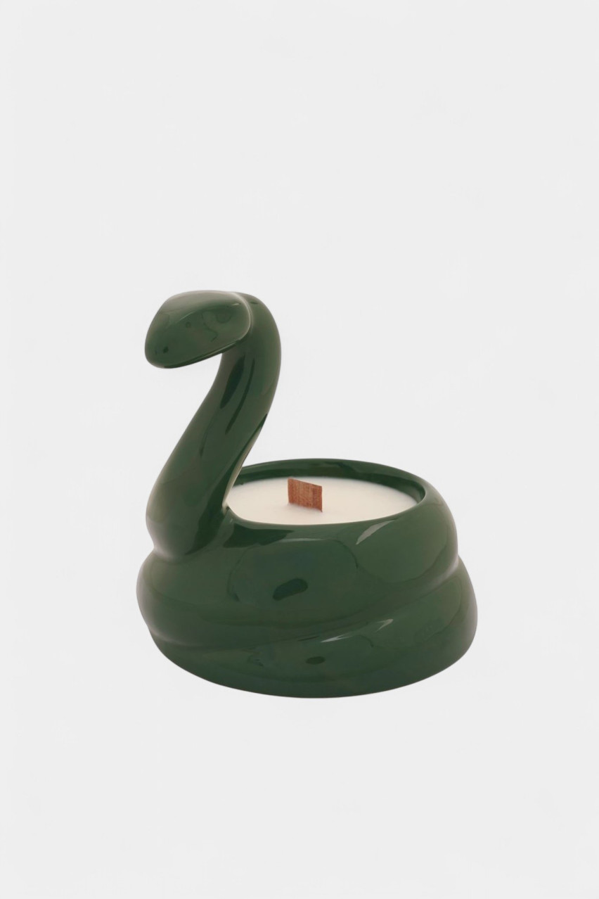 Зеленая свеча «Змея» SC-003-SN GUNIA Project