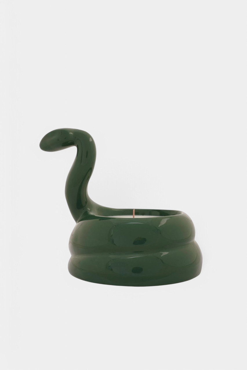 Зеленая свеча «Змея» SC-003-SN GUNIA Project