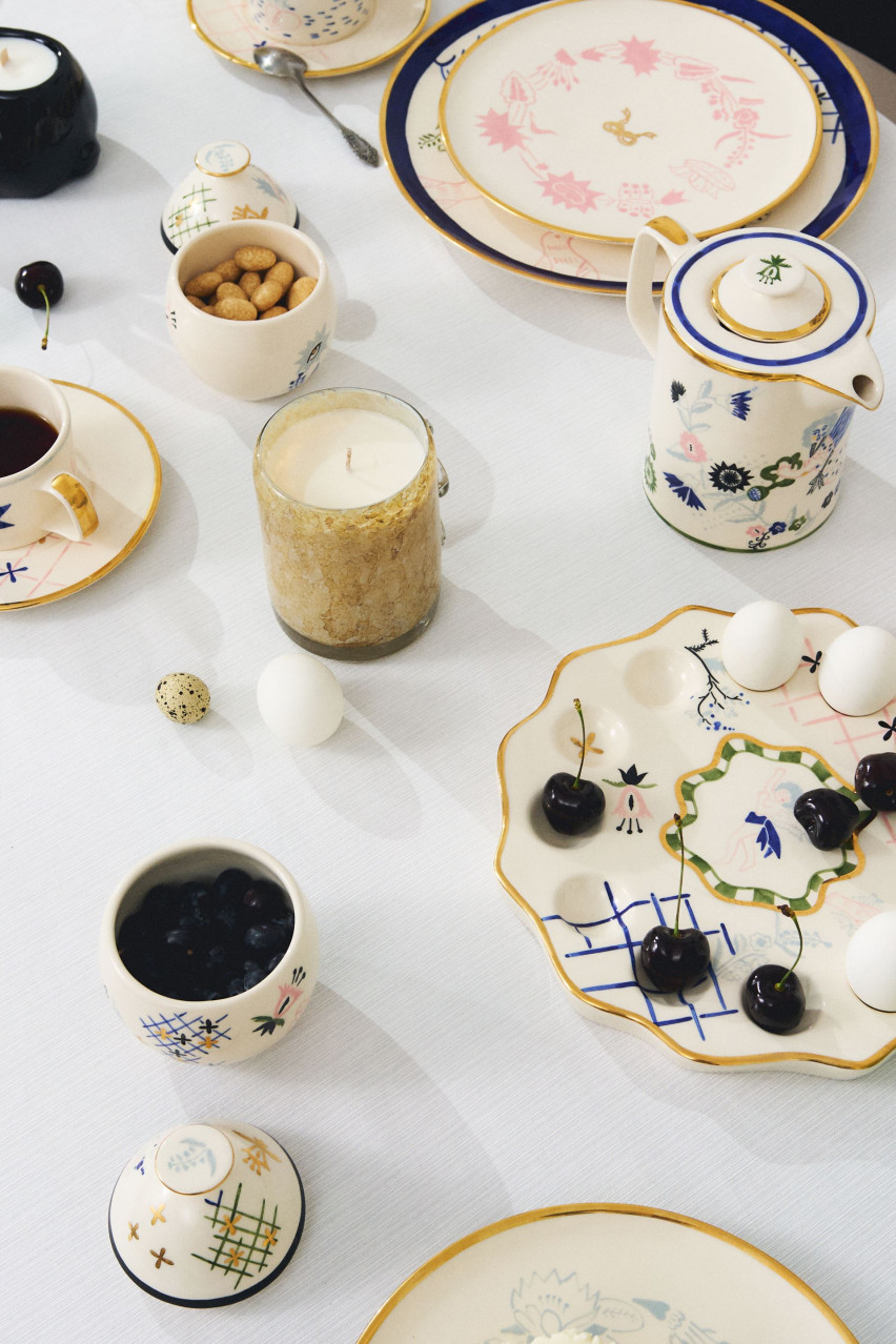 Чайник «Васильки» TP-301-EA GUNIA Project (разноцветный)