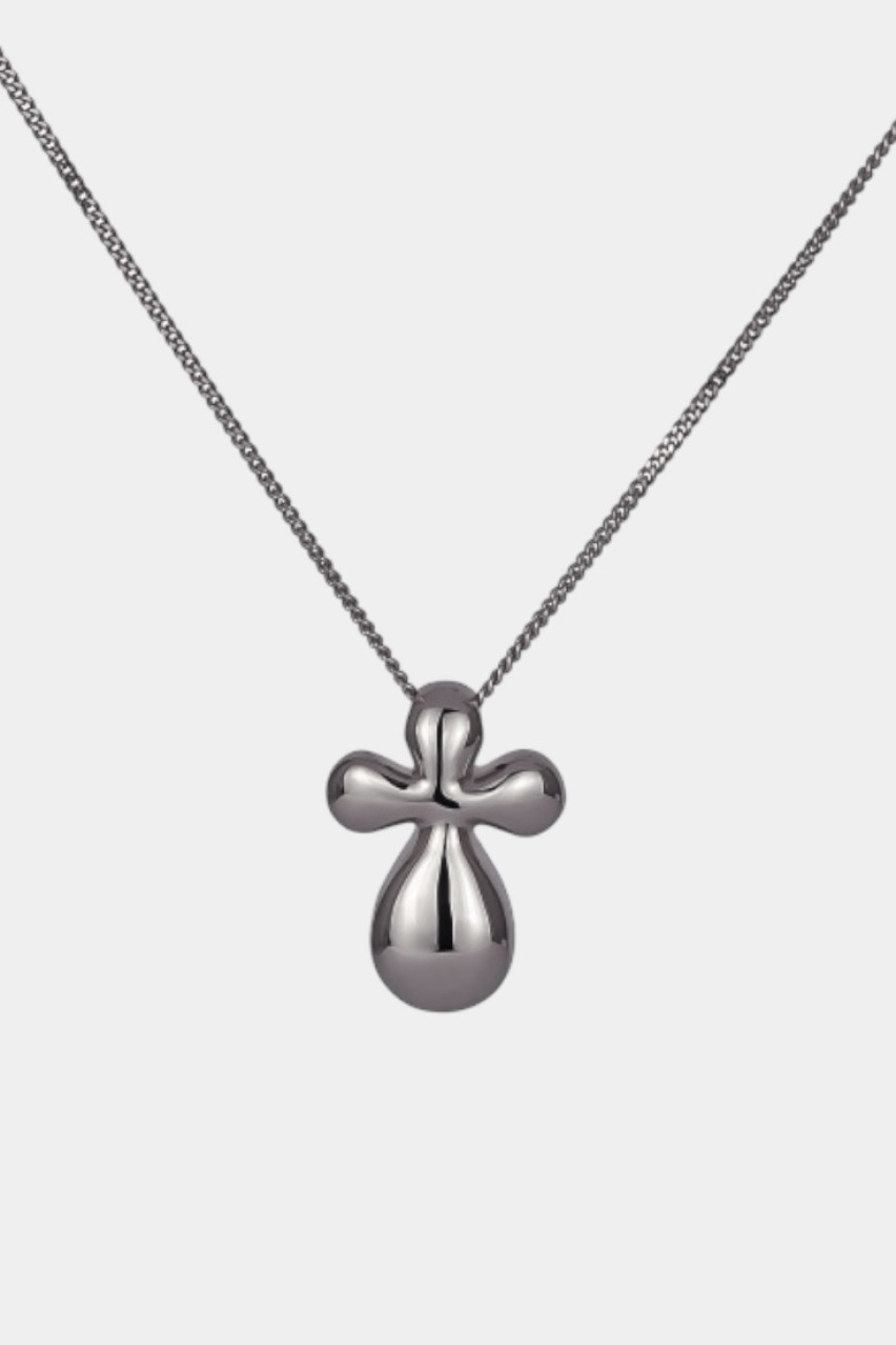 Срібний кулон «Криж» з ланцюжком PD-001-KA-S GUNIA Project