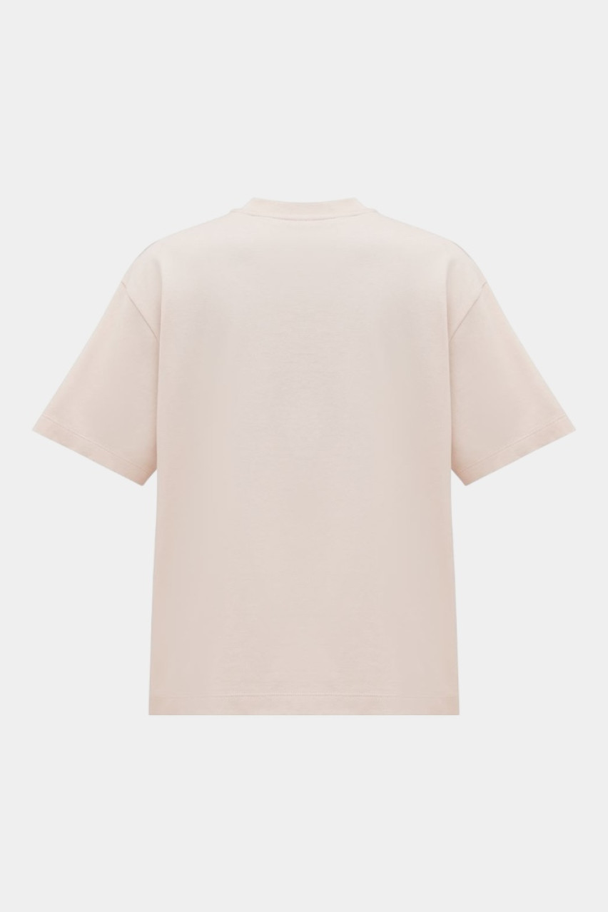 Бежевая футболка «Серце» TS-001-FW GUNIA Project