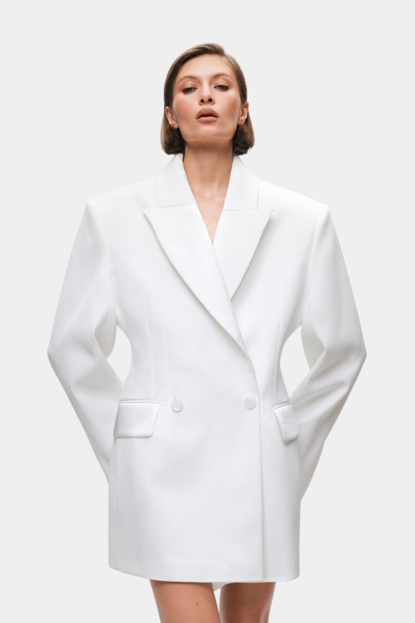 Молочна сукня-піджак Mia 09Dress02W GASANOVA
