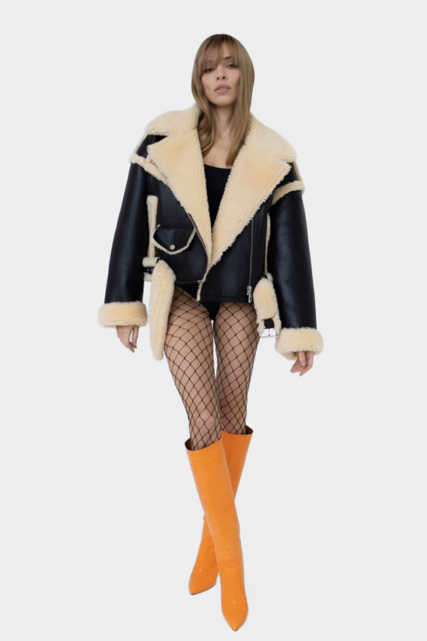 Чорна дублянка Gots.Label