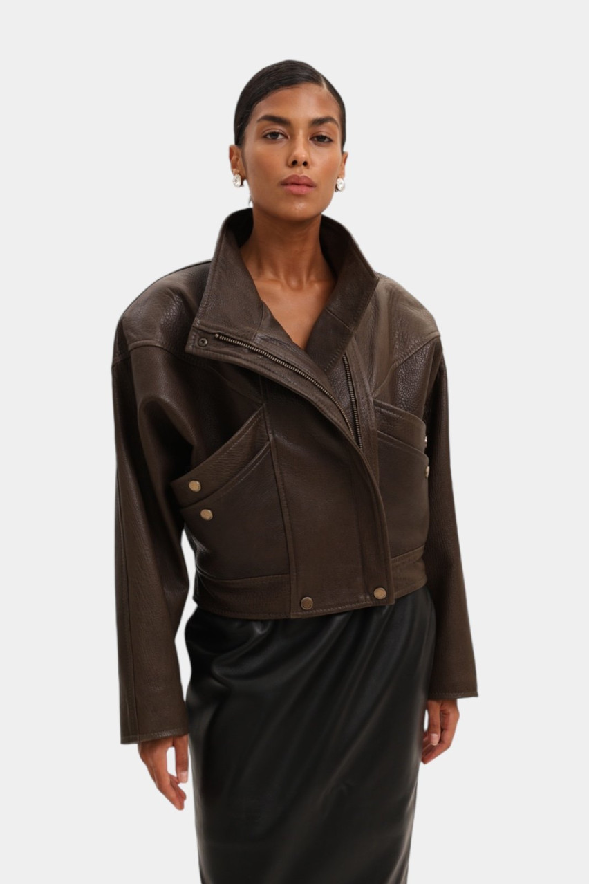 Коричнева куртка Rocky з кишенями GOT'S LABEL