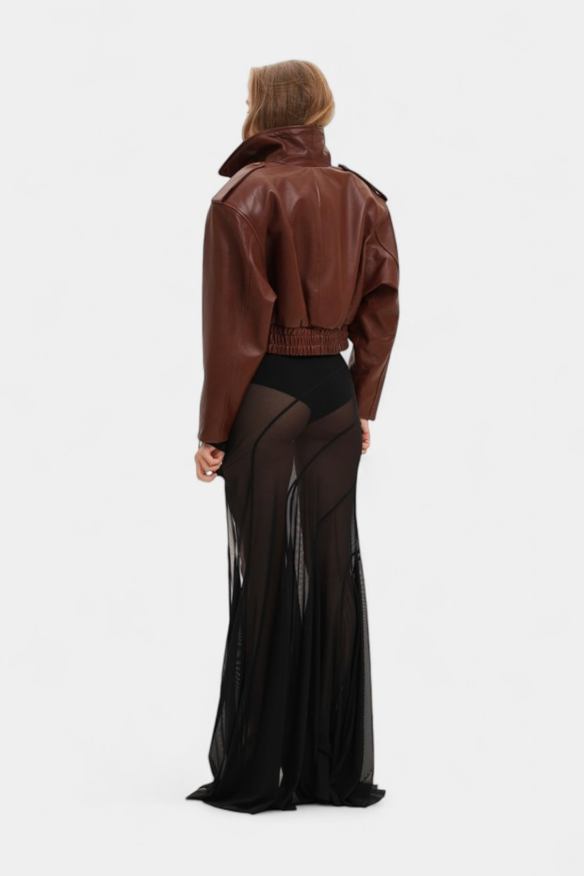 Коричневая оверсайз куртка Major GOT'S.Label