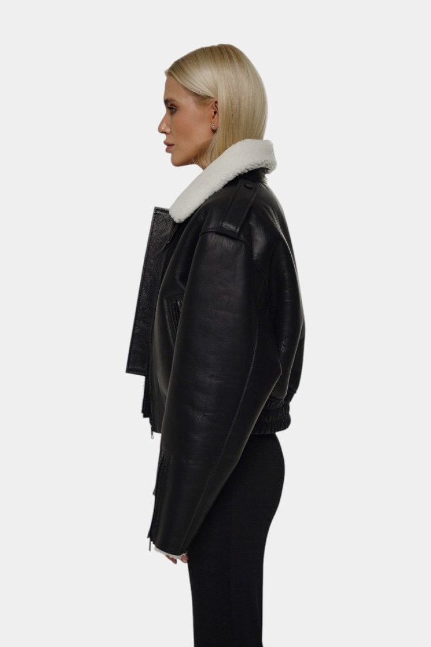 Чорна дублянка Major GOT'S LABEL