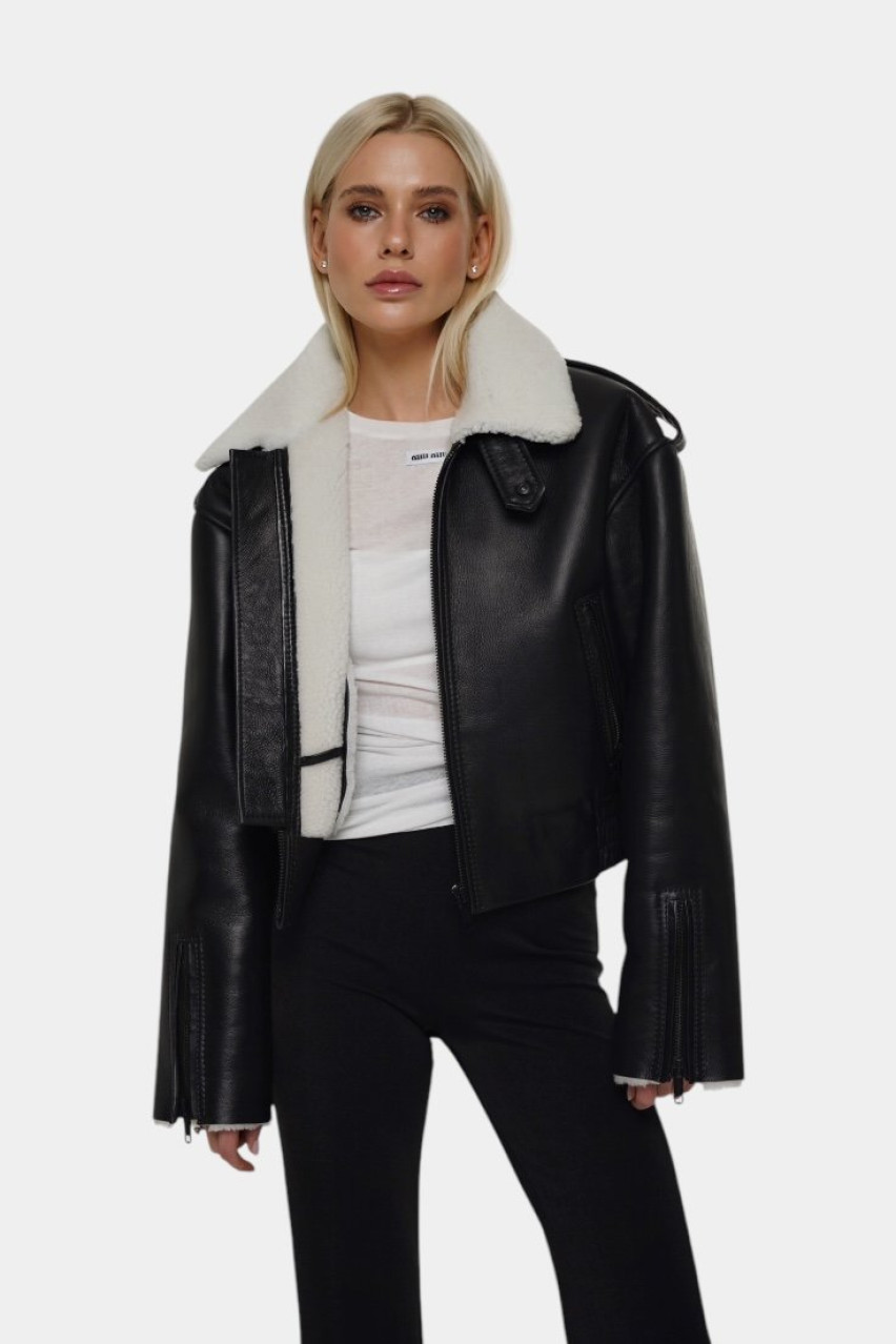 Чорна дублянка Major GOT'S LABEL