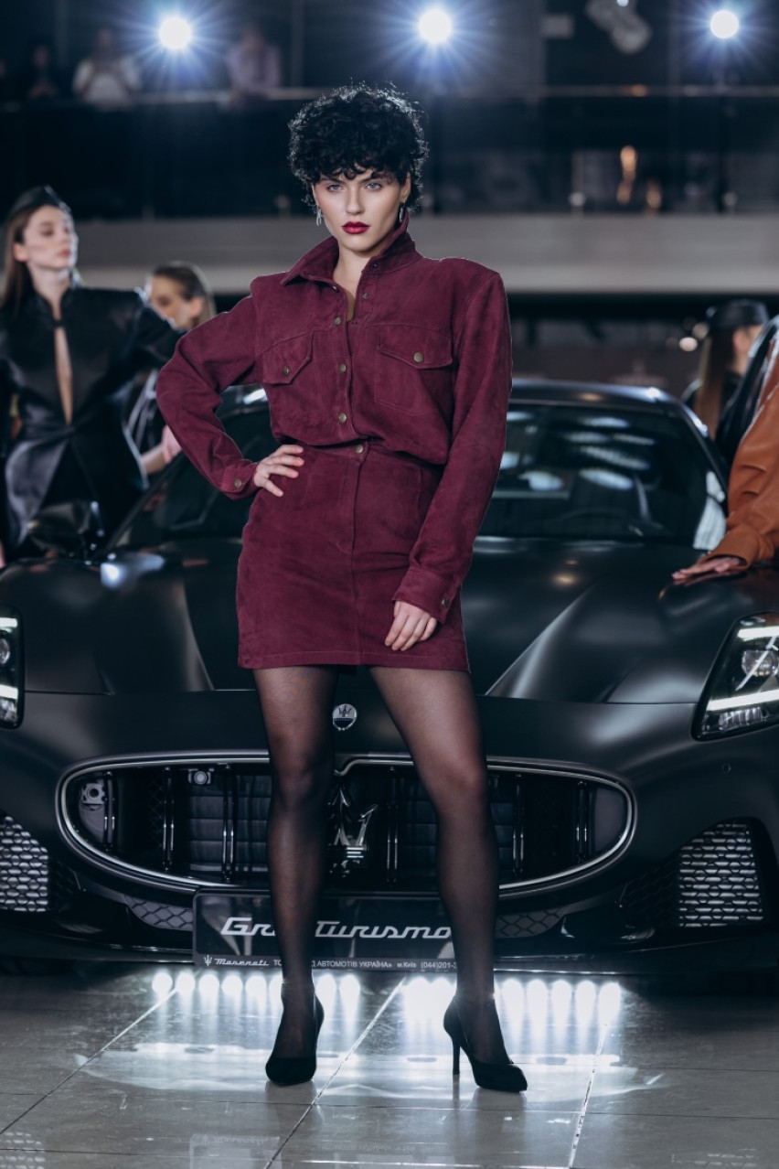 Бордовая юбка приталенного кроя GOT'S LABEL