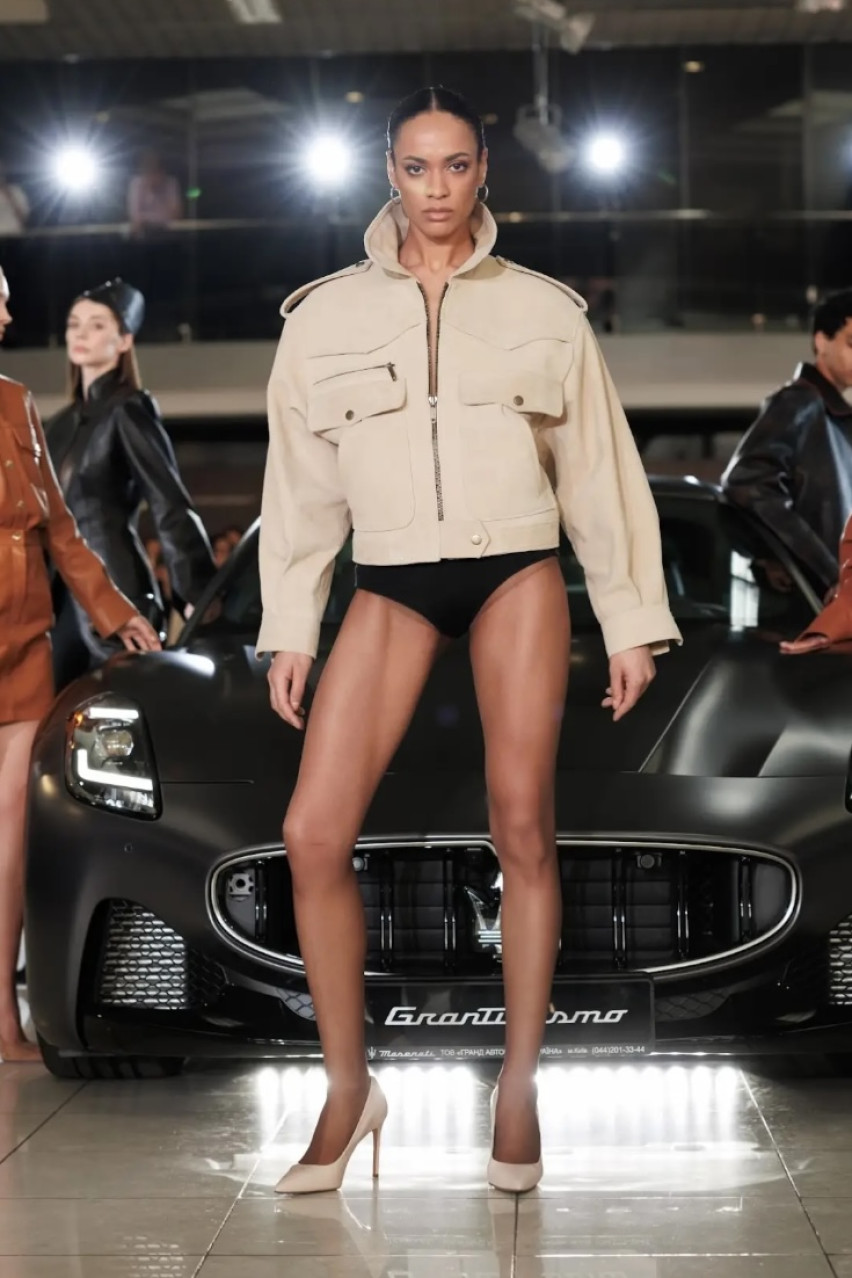 Бежева оверсайз куртка Georgina GOT'S LABEL