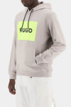 Бежевое худи HUGO