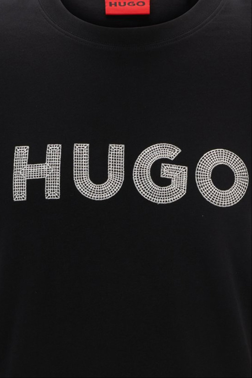 Чёрная футболка HUGO