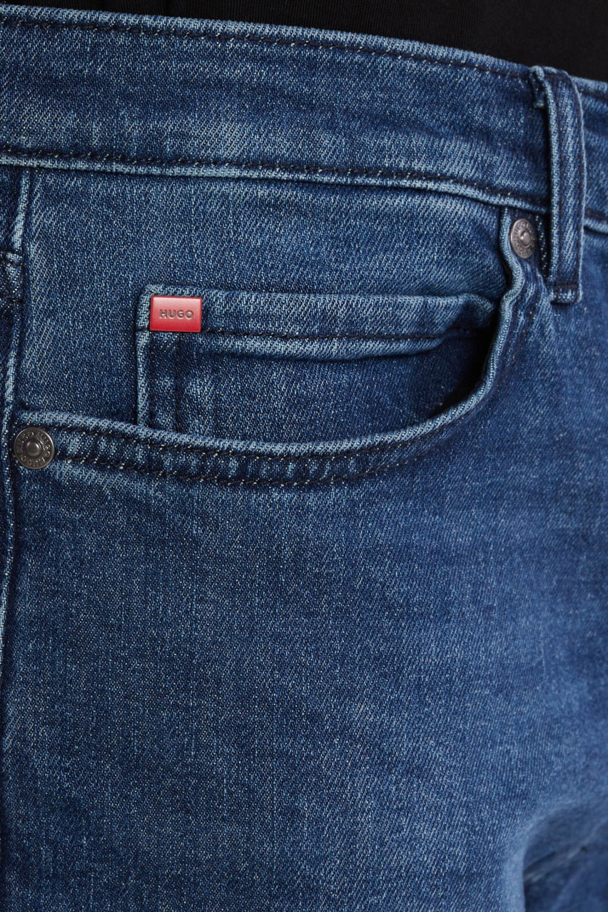 Синие джинсы HUGO