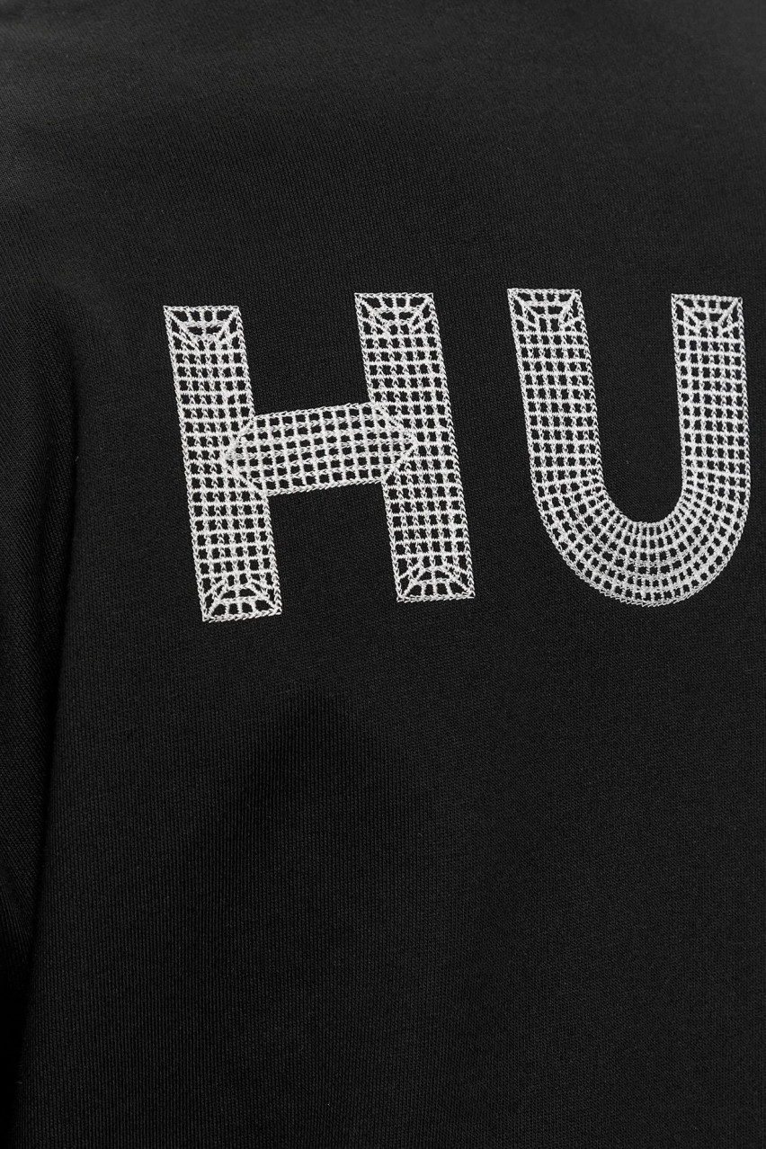 Чорний бомбер HUGO 