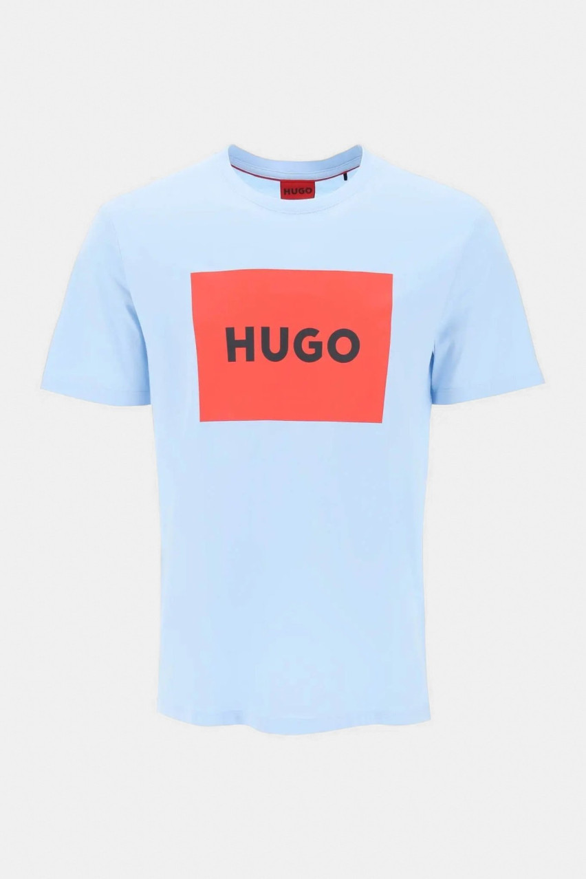 Блакитна футболка Dulive222 50467952 455 HUGO