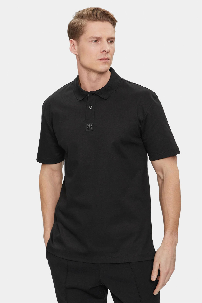 Чорне поло HUGO