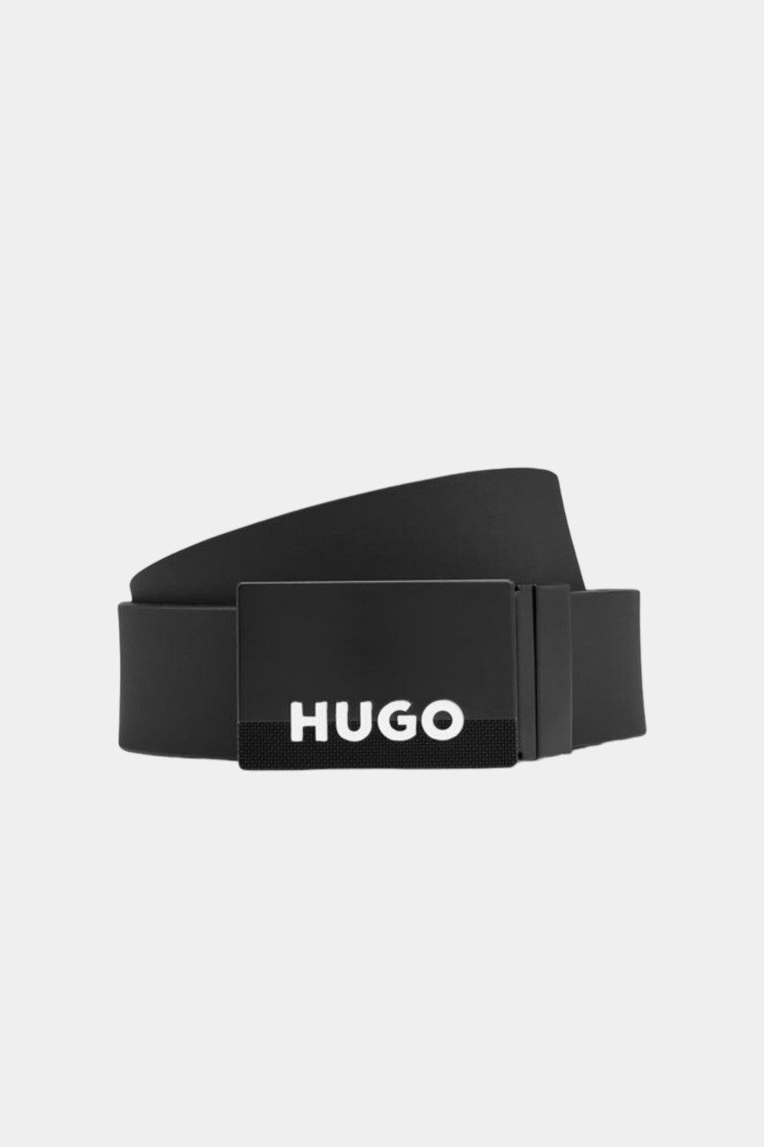 Чорний ремінь HUGO