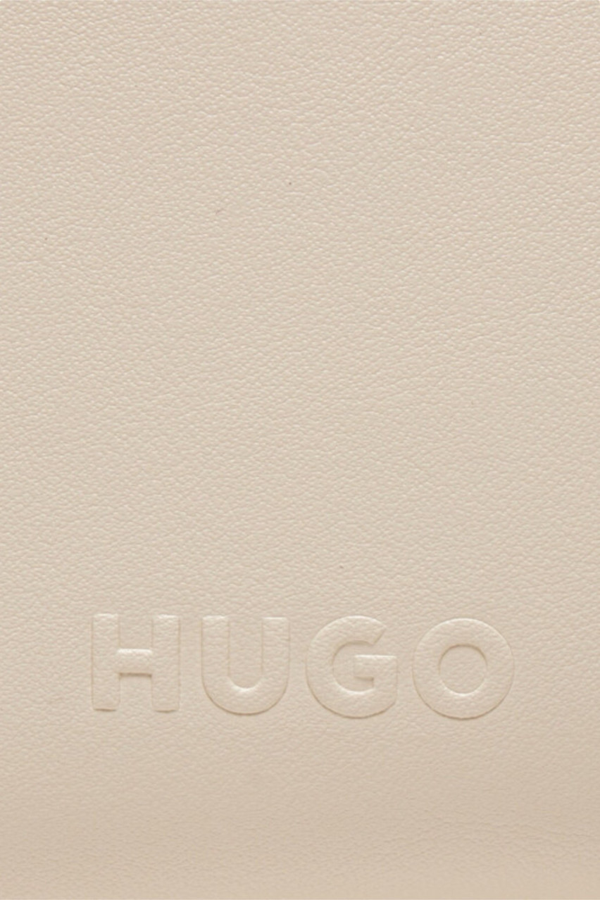 Бежева сумка HUGO
